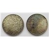 Image 1 : 1889 & 1904-O BU TONED MORGAN DOLLARS