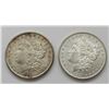 Image 1 : 1881-S & 1880-S MORGAN DOLLARS