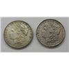 Image 1 : 2-AU/UNC MORGAN DOLLARS:  1886 & 1887