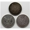 Image 2 : 3 - 1878 7 TF MORGAN DOLLARS VG'S