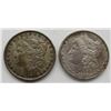 Image 1 : 1881 & 1885 MORGAN DOLLARS