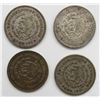 Image 2 : 14 - MEXICO 1 PESO COINS, 1957, '59, 4 - '60,