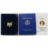 Image 3 : 1988 PROOF GOLD EAGLE 1/4 oz IN ORG BOX/COA