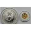 Image 3 : 1999 AMERICAN GOLD 1/10th EAGLE; 1999 AMERICAN