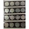 Image 2 : 80 - CANADIAN SILVER DOLLARS - AVG CIRC OR BETTER