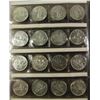 Image 8 : 80 - CANADIAN SILVER DOLLARS - AVG CIRC OR BETTER