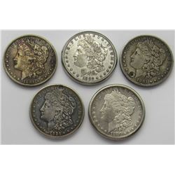 5-Morgan Silver Dollar jewelry pieces