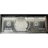 Image 1 : 1999 $100 FRANKLIN QUARTER - POUND SILVER