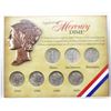 Image 3 : TRIBUTE SETS: MERCURY DIMES, WWII,