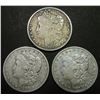 Image 1 : 1900-O, 1903, 1889-O MORGAN DOLLARS CIRC