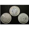 Image 2 : 1879, 1881-O, 1882-O MORGAN $ CIRC OR BETTER