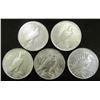 Image 2 : 1922-D, (2) 1923-S, (2) 1923 PEACE DOLLARS