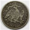 Image 2 : 1870-S SEATED HALF DOLLAR FINE+