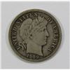 Image 1 : 1909-D BARBER DIME- VF