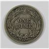 Image 2 : 1909-D BARBER DIME- VF