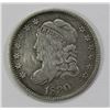 Image 1 : 1830 CAPPED BUST HALF DIME- VF