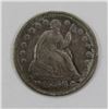 Image 1 : 1854 SEATED HALF DIME- VF+
