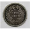 Image 2 : 1872-S SEATED HALF DIME- VF/FINE