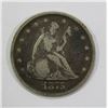 Image 1 : 1875 TWENTY CENT PIECE- VG