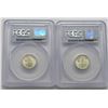 Image 2 : 2-MS 66 PCGS Mercury Dimes