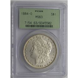 1881-P ICG AU58 MORGAN, 1900 ANACS BU