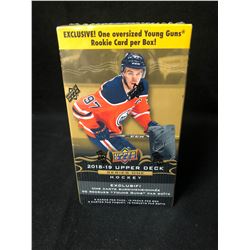 2018-19 Upper Deck Series 1 Hockey Box Oversized Young Guns Rookie Card