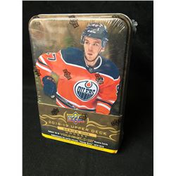 2018-19 UPPER DECK SERIES 1 HOCKEY FACTORY SEALED TIN