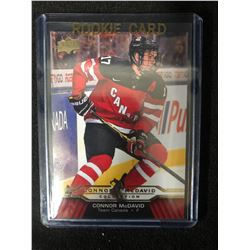 2015-16 Connor McDavid ROOKIE Card Upper Deck Collection #CM-25 Team Canada