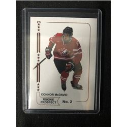 CONNOR McDAVID 2014 TEAM CANADA ROOKIE PROSPECT #2 HOCKEY CARD FUTURE STAR