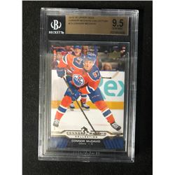 2015-16 UPPER DECK CONOR McDAVID COLLECTION #13 CONOR McDAVID (9.5 GEM MINT) BECKETT GRADE