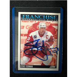 1992-93 Score #423 Steve Yzerman Detroit Red Wings Hockey Card