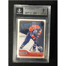 2011-12 UPPER DECK VICTORY #74 JORDAN EBERLE (9 MINT) BECKETT GRADE