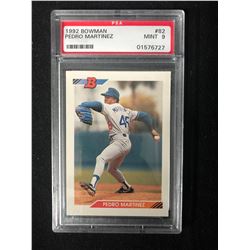 1992 BOWMAN #82 PEDRO MARTINEZ (MINT 9) PSA GRADE