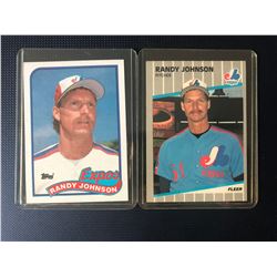 RANDY JOHNSON BASEBALL CARD LOT