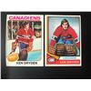 Image 1 : KEN DRYDEN HOCKEY CARD LOT