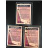 Image 2 : OPC ROOKIE CARD LOT ( CHELIOS, GILMOUR, LAFONTAINE)