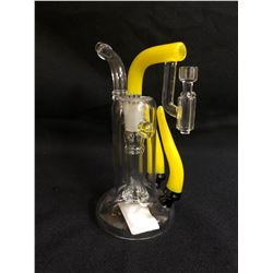 ATOMIK TAURUS YELLOW GLASS PIPE