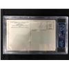 Image 2 : HOF PLAQUE JOE SEWELL PSA/DNA CERTIFIED AUTHENTIC AUTO