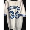 Image 1 : DREW HUTCHINSON SIGNED BLUE JAYS JERSEY (PSA COA)