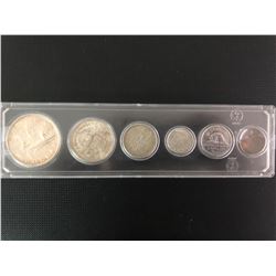 1953  CANADIAN COIN SET .800 SILVER