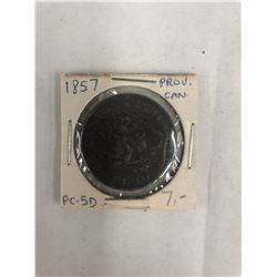 CANADIAN 1857 HALF PENNY