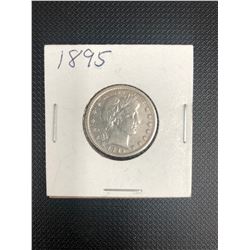 1895 USA   25 CENTS   .900 SILVER