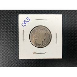1893  USA  25 CENTS  .900 SILVER