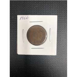 1866  USA ONE CENT
