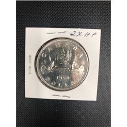 1950  CANADIAN SILVER DOLLAR   .800 SILVER