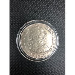 CAROLUS III DEI GRATIA 1783 MEXICO COIN