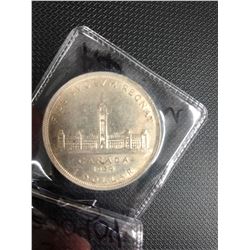1939  CANADIAN SILVER DOLLAR   .800 SILVER