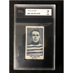 1912-13 C57 #48 JOE MALONE (3 VG)