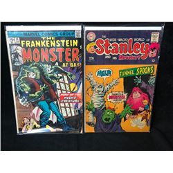COMIC BOOK LOT (FRANKENSTEIN MONSTER #14/ STANLEY #110)