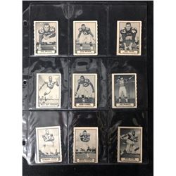 1962 TOPPS CFL FOOTBALL CARDS LOT